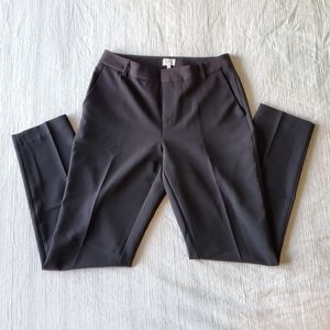 Straight Leg Black Dress Pants